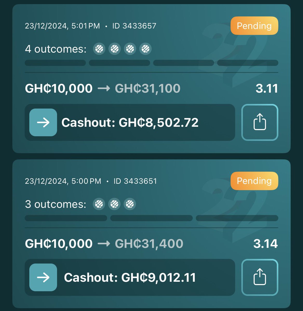 GhanamanTips's tweet photo. Midnight Basketball🏀🏀

22bet Ticket 1 - aPreEf

22bet Ticket 2 - 8GF4C6

Register on 22bet with this link &amp; get 300% bonus - https://t.co/C2ATyVkZ2c

Let’s win again🔥🔥🔥 https://t.co/2RO7RqtGLD