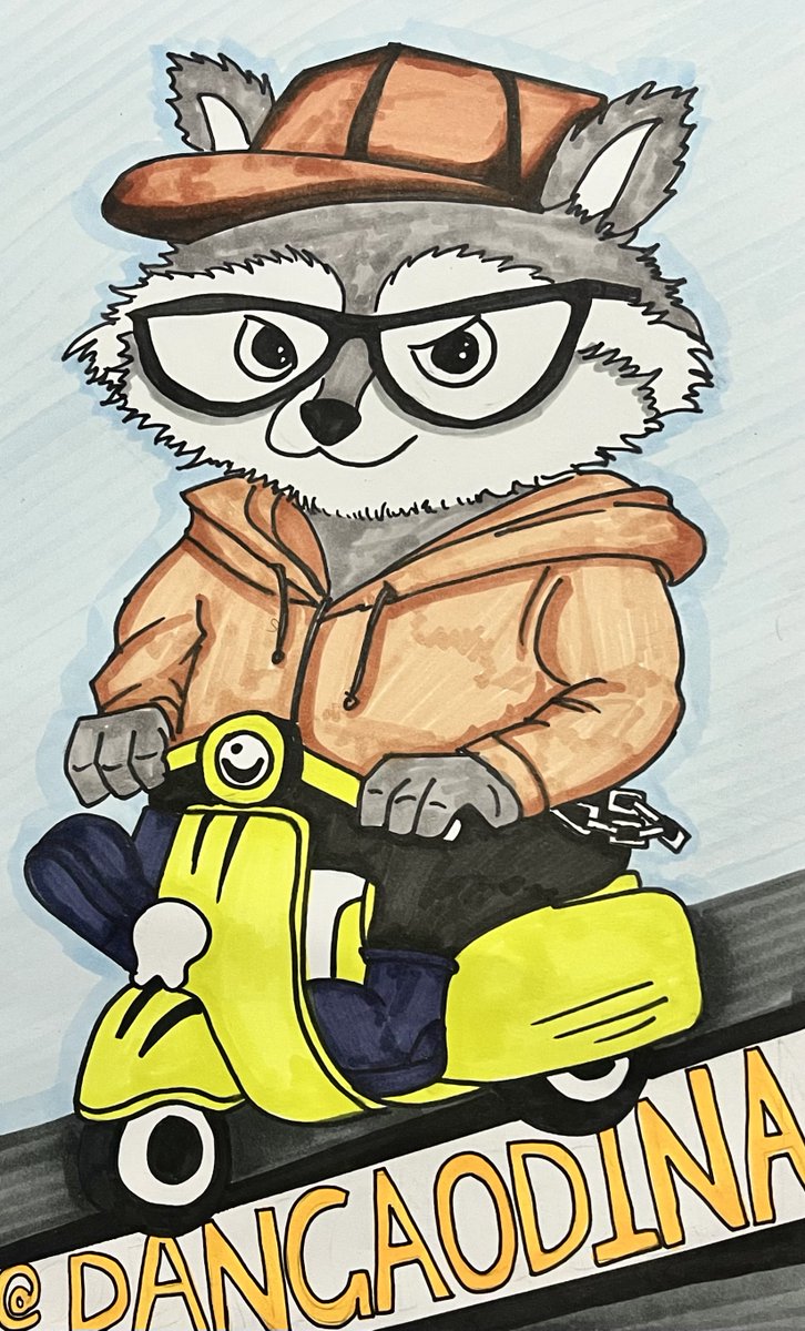 DANGAODIAN's tweet photo. I love raccoon community, I ride my little motorcycle like raccoon community

@RcoonsNFT https://t.co/rZVQnU5BEk
