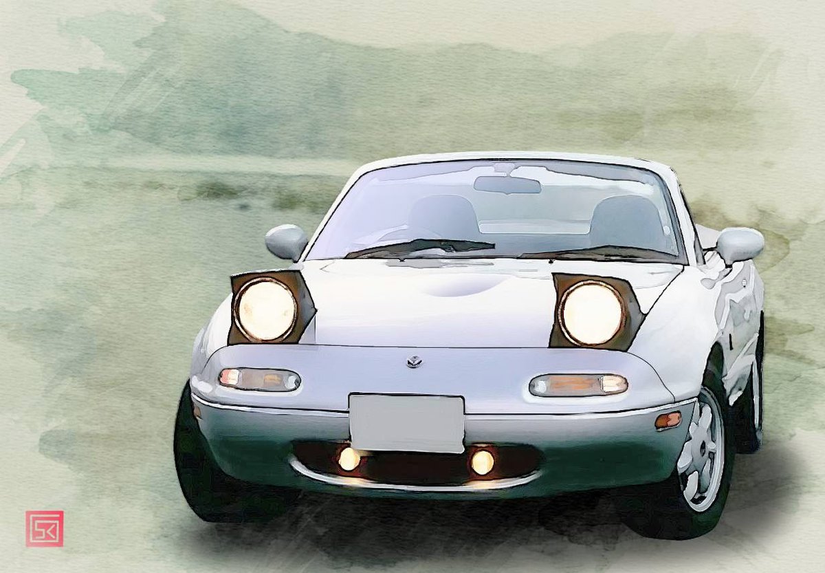 iYueVvu3Nlr6jhU's tweet photo. #MAZDA #Roadster #EunosRoadster #NARoadster #イラスト #クルマイラスト #車好き #車好きな人と繋がりたい #イラスト好きな人と繋がりたい https://t.co/6I4TRAcbN8