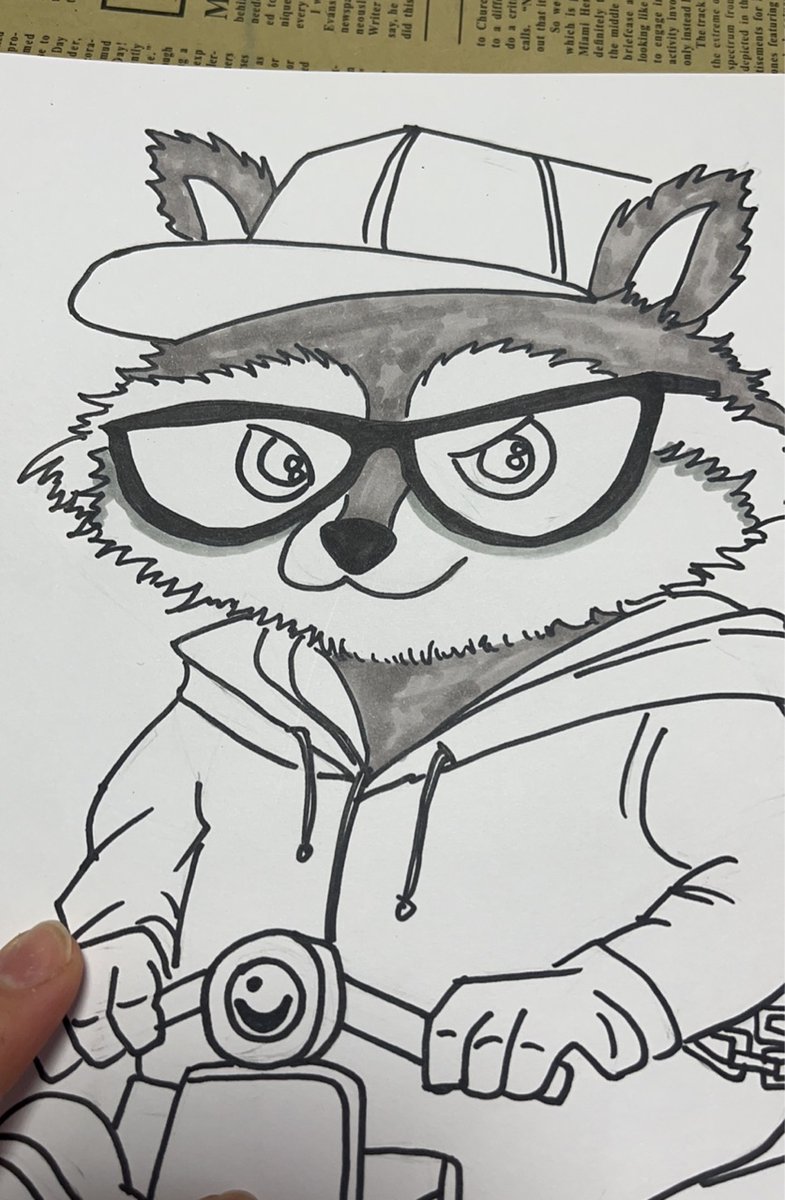 DANGAODIAN's tweet photo. I love raccoon community, I ride my little motorcycle like raccoon community

@RcoonsNFT https://t.co/rZVQnU5BEk
