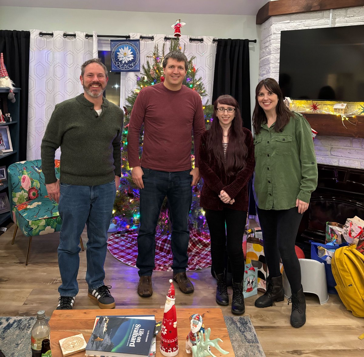boomvis's tweet photo. Happy Holidays from the  Boom Visibility team! We once again had the opportunity to get some of the team together in person while Zooming in the rest of the team for a  White Elephant. https://t.co/mxHu7AQTeE