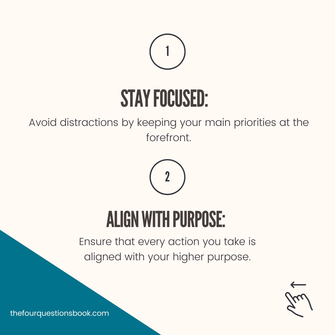 VaisesikaDasa's tweet photo. Success comes from focusing on what truly matters. Keep the main thing the main thing, and everything else will follow.
Buy your copy of The Four Questions book today - https://t.co/UyHVqp4CD9
#SUCCESS #mainthing #focus #attention #thefourquestionsbook #vaisesikadasa https://t.co/e6mNodcpv7