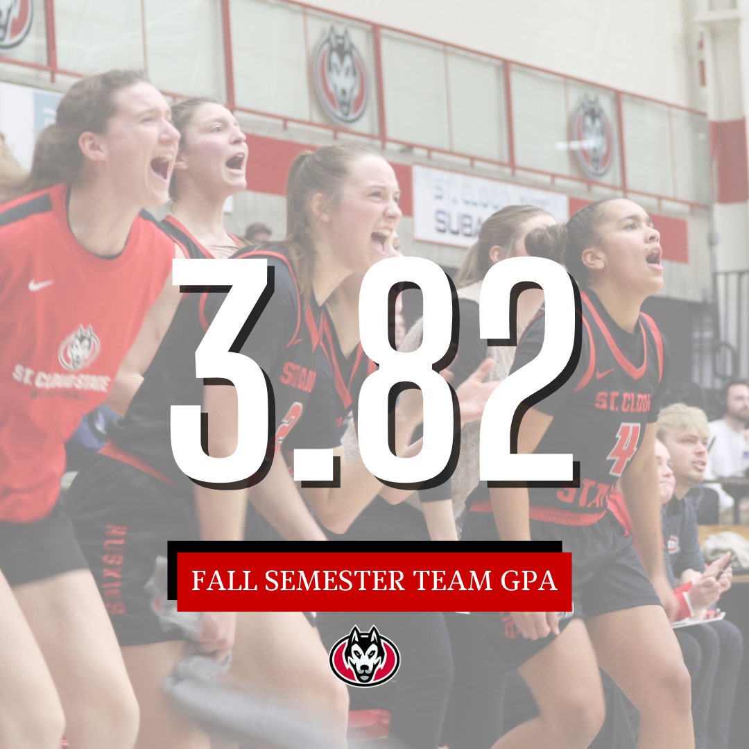 Fall Semester grades are in, and this team excelled in the classroom yet again! 🤩📚👏🏼 We are proud of the dedication these STUDENT-athletes have to their schoolwork!! #GoHuskies #GrowTogether