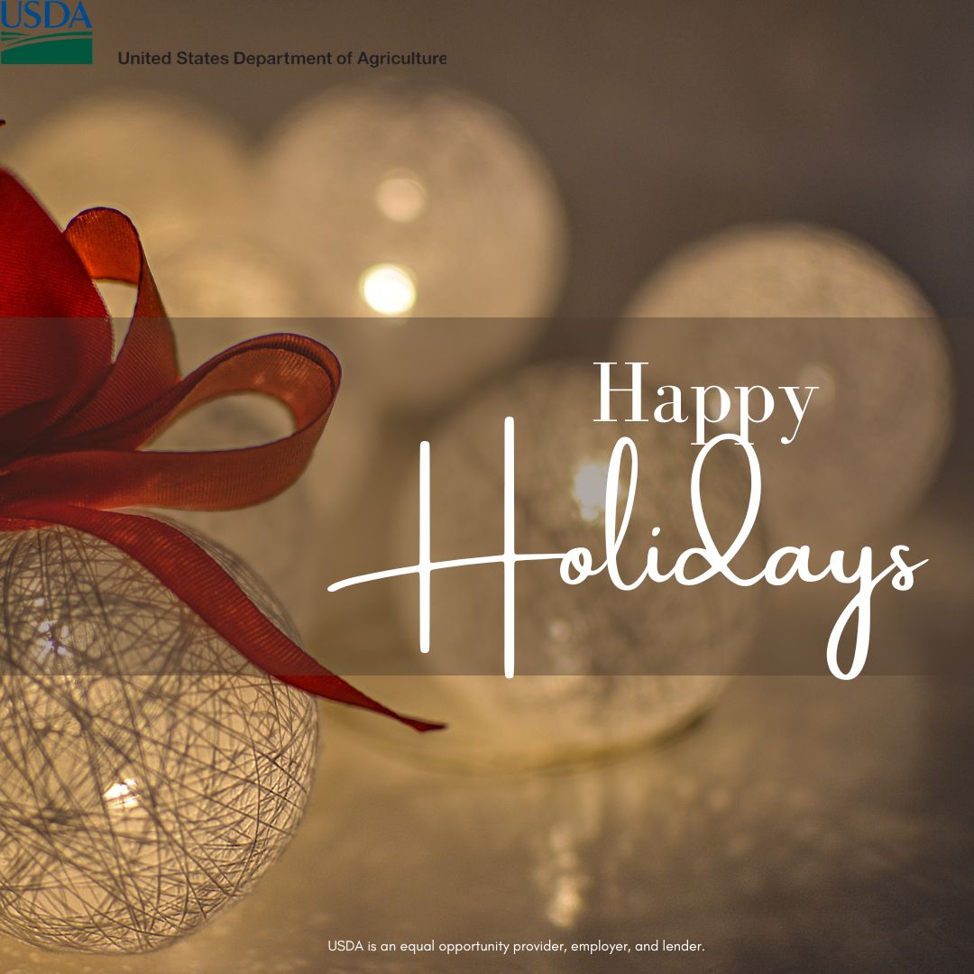 Happy Holidays from NRCS Mississippi! Let’s embrace the joy, love, and gratitude we share for our incredible Earth this season. Conserving our natural resources can make a significant impact. Join us in striving for a healthier, more sustainable New Year!