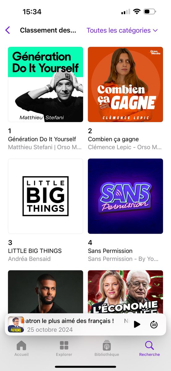 Mon plus beau cadeau de Noël 😍

LITTLE BIG THINGS est le 3ème Podcast Business le plus écouté en France pour les fêtes de fin d’année 🎄