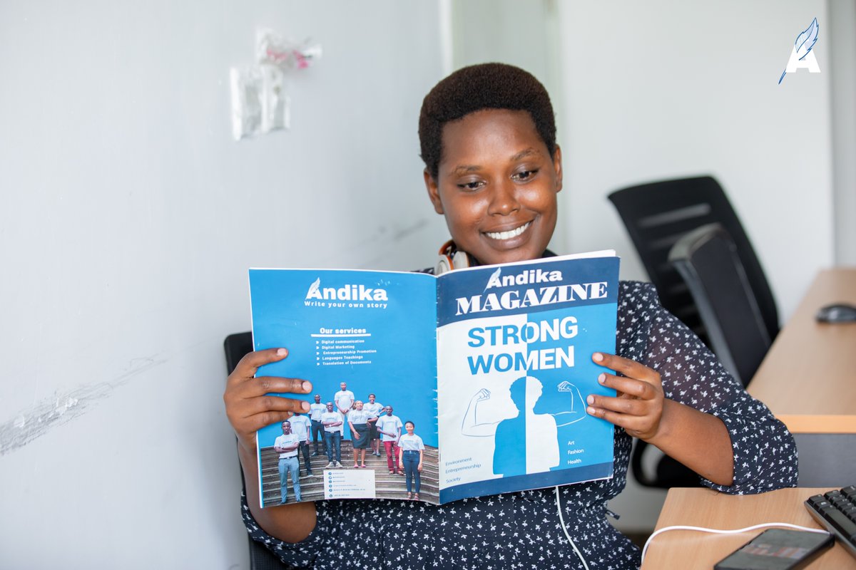 andikamagazine's tweet photo. Andika Magazine is among the few media outlets in #Burundi that primarily use #English in its posts on social media platforms (@facebook , @LinkedIn , @instagram , @X , and @YouTube ) and articles on its website (https://t.co/eiGWeICSCr). Its goal is to reach as many people as possible. Since its approval in August 2022 by the National Communication Council, it has been collaborating with international stakeholders to advance #development and #storytelling in #Burundi.

On April 5, 2023, @andikamagazine had the honor of hosting a visit by Karin Ehlert, the former Public Affairs Officer of the @US_Emb_Burundi . Her visit occurred during her tenure in the country. “𝘈𝘵 𝘵𝘩𝘢𝘵 𝘵𝘪𝘮𝘦, 𝘐 𝘸𝘢𝘴 𝘱𝘳𝘪𝘷𝘪𝘭𝘦𝘨𝘦𝘥 𝘵𝘰 𝘱𝘳𝘦𝘴𝘦𝘯𝘵 𝘩𝘦𝘳 𝘸𝘪𝘵𝘩 𝘢 𝘱𝘳𝘰𝘵𝘰𝘵𝘺𝘱𝘦 𝘰𝘧 𝘢 𝘮𝘢𝘨𝘢𝘻𝘪𝘯𝘦 𝘸𝘳𝘪𝘵𝘵𝘦𝘯 𝘪𝘯 𝘌𝘯𝘨𝘭𝘪𝘴𝘩, 𝘴𝘩𝘰𝘸𝘤𝘢𝘴𝘪𝘯𝘨 𝘵𝘩𝘦 𝘪𝘮𝘱𝘢𝘤𝘵 𝘪𝘵 𝘤𝘰𝘶𝘭𝘥 𝘩𝘢𝘷𝘦 𝘰𝘯 𝘩𝘦𝘭𝘱𝘪𝘯𝘨 𝘱𝘶𝘱𝘪𝘭𝘴 𝘪𝘯 𝘣𝘢𝘴𝘪𝘤 𝘴𝘤𝘩𝘰𝘰𝘭𝘴 𝘢𝘯𝘥 𝘶𝘯𝘪𝘷𝘦𝘳𝘴𝘪𝘵𝘺 𝘴𝘵𝘶𝘥𝘦𝘯𝘵𝘴 𝘭𝘦𝘢𝘳𝘯 𝘌𝘯𝘨𝘭𝘪𝘴𝘩 𝘸𝘩𝘪𝘭𝘦 𝘢𝘭𝘴𝘰 𝘨𝘢𝘪𝘯𝘪𝘯𝘨 𝘪𝘯𝘴𝘪𝘨𝘩𝘵𝘴 𝘪𝘯𝘵𝘰 (𝘴𝘰𝘤𝘪𝘢𝘭) 𝘦𝘯𝘵𝘳𝘦𝘱𝘳𝘦𝘯𝘦𝘶𝘳𝘴𝘩𝘪𝘱 𝘵𝘩𝘳𝘰𝘶𝘨𝘩 𝘰𝘵𝘩𝘦𝘳𝘴’ 𝘴𝘶𝘤𝘤𝘦𝘴𝘴 𝘴𝘵𝘰𝘳𝘪𝘦𝘴,” mentioned @BoshirwaMelchi , our founder.

During her visit, Karin Ehlert engaged with the team and learned about Andika Magazine's initiatives, such as the #strongwomen series featuring “Inspiring Women” success stories. “𝘞𝘦 𝘸𝘳𝘰𝘵𝘦 𝘵𝘩𝘢𝘵 𝘮𝘢𝘨𝘢𝘻𝘪𝘯𝘦 𝘪𝘯 𝘢𝘭𝘪𝘨𝘯𝘮𝘦𝘯𝘵 𝘸𝘪𝘵𝘩 𝘐𝘯𝘵𝘦𝘳𝘯𝘢𝘵𝘪𝘰𝘯𝘢𝘭 𝘞𝘰𝘮𝘦𝘯’𝘴 𝘋𝘢𝘺 2023. 𝘞𝘦 𝘤𝘩𝘰𝘴𝘦 𝘪𝘯𝘴𝘱𝘪𝘳𝘪𝘯𝘨 𝘴𝘶𝘤𝘤𝘦𝘴𝘴 𝘴𝘵𝘰𝘳𝘪𝘦𝘴, 𝘪𝘯𝘤𝘭𝘶𝘥𝘪𝘯𝘨 𝘵𝘩𝘰𝘴𝘦 𝘰𝘧 𝘺𝘰𝘶𝘯𝘨 𝘸𝘰𝘮𝘦𝘯 𝘪𝘯𝘯𝘰𝘷𝘢𝘵𝘰𝘳𝘴 𝘢𝘯𝘥 𝘣𝘶𝘥𝘥𝘪𝘯𝘨 𝘦𝘯𝘵𝘳𝘦𝘱𝘳𝘦𝘯𝘦𝘶𝘳𝘴, 𝘸𝘩𝘰 𝘩𝘢𝘥 𝘣𝘦𝘦𝘯 𝘧𝘦𝘢𝘵𝘶𝘳𝘦𝘥 𝘰𝘯 𝘰𝘶𝘳 𝘮𝘢𝘨𝘢𝘻𝘪𝘯𝘦’𝘴 𝘸𝘦𝘣𝘴𝘪𝘵𝘦 𝘢𝘯𝘥 𝘴𝘰𝘤𝘪𝘢𝘭 𝘮𝘦𝘥𝘪𝘢,” @BoshirwaMelchi explained.

As 2025 approaches and with plans for another magazine, Andika Magazine takes this momentous occasion to emphasize the importance of collaborating with all stakeholders involved in entrepreneurship, youth and women empowerment, gender equality, and the fight against gender-based violence. “𝘐𝘯 2025, 𝘸𝘦 𝘢𝘪𝘮 𝘵𝘰 𝘢𝘤𝘩𝘪𝘦𝘷𝘦 𝘮𝘰𝘳𝘦, 𝘱𝘢𝘳𝘵𝘪𝘤𝘶𝘭𝘢𝘳𝘭𝘺 𝘣𝘺 𝘱𝘳𝘰𝘥𝘶𝘤𝘪𝘯𝘨 𝘢 𝘲𝘶𝘢𝘳𝘵𝘦𝘳𝘭𝘺 𝘮𝘢𝘨𝘢𝘻𝘪𝘯𝘦 (𝘢𝘤𝘤𝘦𝘴𝘴𝘪𝘣𝘭𝘦 𝘰𝘯𝘭𝘪𝘯𝘦 𝘢𝘯𝘥 𝘪𝘯 𝘱𝘳𝘪𝘯𝘵) 𝘵𝘰 𝘣𝘦 𝘥𝘪𝘴𝘵𝘳𝘪𝘣𝘶𝘵𝘦𝘥 𝘧𝘰𝘳 𝘧𝘳𝘦𝘦 𝘵𝘰 𝘷𝘢𝘳𝘪𝘰𝘶𝘴 𝘴𝘤𝘩𝘰𝘰𝘭𝘴, 𝘶𝘯𝘪𝘷𝘦𝘳𝘴𝘪𝘵𝘪𝘦𝘴, 𝘢𝘯𝘥 𝘰𝘧𝘧𝘪𝘤𝘦𝘴. 𝘐𝘵 𝘤𝘢𝘯 𝘴𝘦𝘳𝘷𝘦 𝘢𝘴 𝘳𝘦𝘢𝘭𝘪𝘢 𝘪𝘯 𝘴𝘤𝘩𝘰𝘰𝘭𝘴 𝘵𝘩𝘢𝘵 𝘭𝘢𝘤𝘬 𝘸𝘦𝘭𝘭-𝘦𝘲𝘶𝘪𝘱𝘱𝘦𝘥 𝘭𝘪𝘣𝘳𝘢𝘳𝘪𝘦𝘴. 𝘞𝘦 𝘢𝘳𝘦 𝘤𝘢𝘭𝘭𝘪𝘯𝘨 𝘰𝘯 𝘰𝘳𝘨𝘢𝘯𝘪𝘻𝘢𝘵𝘪𝘰𝘯𝘴 𝘢𝘯𝘥 𝘪𝘯𝘴𝘵𝘪𝘵𝘶𝘵𝘪𝘰𝘯𝘴, 𝘣𝘰𝘵𝘩 𝘭𝘰𝘤𝘢𝘭 𝘢𝘯𝘥 𝘪𝘯𝘵𝘦𝘳𝘯𝘢𝘵𝘪𝘰𝘯𝘢𝘭, 𝘵𝘰 𝘫𝘰𝘪𝘯 𝘶𝘴 𝘪𝘯 𝘢𝘤𝘩𝘪𝘦𝘷𝘪𝘯𝘨 𝘵𝘩𝘪𝘴 𝘨𝘰𝘢𝘭. 𝘞𝘦𝘭𝘤𝘰𝘮𝘦 𝘢𝘯𝘥 𝘸𝘳𝘪𝘵𝘦 𝘺𝘰𝘶𝘳 𝘰𝘸𝘯 𝘴𝘵𝘰𝘳𝘺 𝘸𝘪𝘵𝘩 𝘶𝘴,” @BoshirwaMelchi  announced.

Those interested can send us an email at info@andikamagazine.net or dial or text at +257 76 33 35 53

We will be happy collaborating with you for the betterment of our community.

@US_Emb_Burundi @YALIRLCEA @PNUDBurundi 
@USAIDKenya @KenyattaUni @NEIU @WVBurundi @WhoBurundi @WHO @WFP @WFP_MENA @UNmigration @UN_Burundi @UNWomenBurundi @CAREBurundi @IFAD @USDA @mediainfoAU
#andikamagazine
#writeyourownstory
#Burundi
#africa
#collaboration
#news