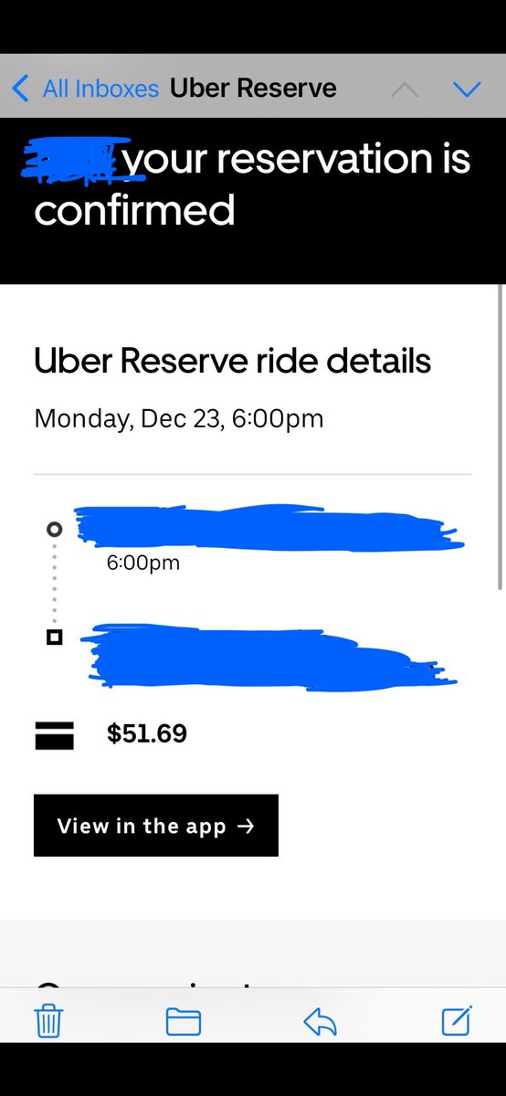 WillRob92You's tweet photo. @Uber is #pricegouging again. Reservation was made a week ago but #cancelled today so I’d have to rebook at a higher rate. And my payment info was correct #gsa_oig #gsa #FraudWeek #federaltradecommission #ScamAlert  #scammers #consumerprotection #rideshare https://t.co/OF1b5DdAc5