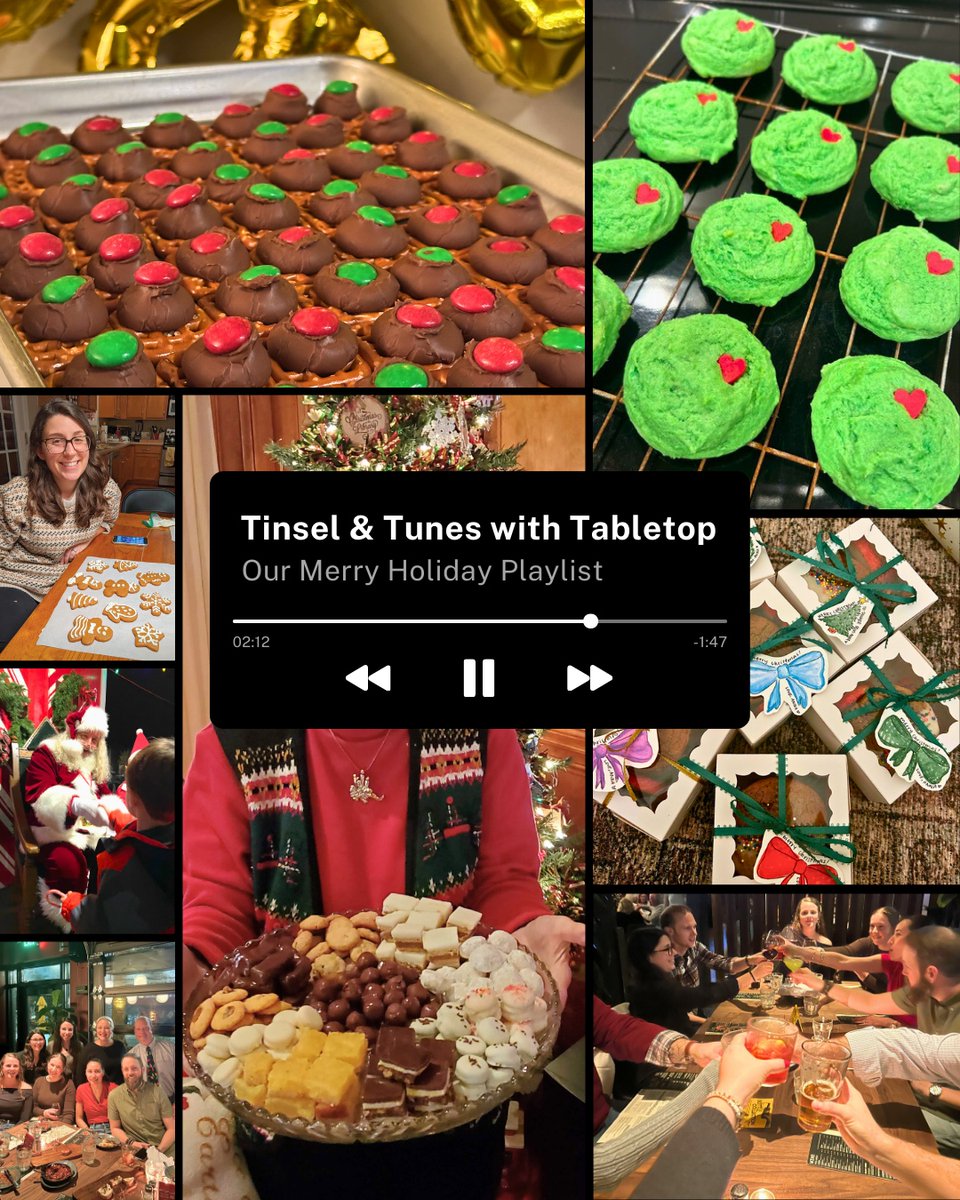 The #TabletopMediaGroup team is feeling extra festive this week!

We’re sharing our holiday movie &amp; music playlist 🎶 and exchanging our favorite cookie recipes 🍪 on the #TabletopTalk blog. Check it out and celebrate the season with us!

tabletopmediagroup.com/blog