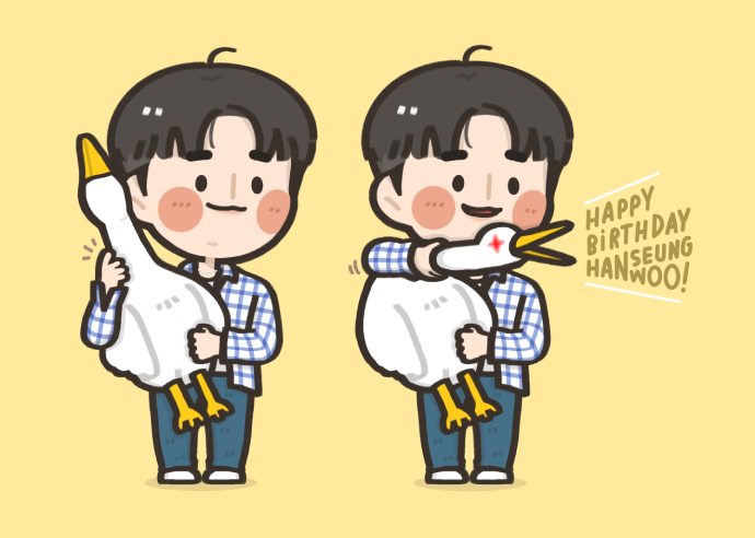 ClownMind's tweet photo. HBD
#승우와_HAN_A되는_모사행날 
#Happy_Seungwoo_Birthday #한승우 
#HANSEUNGWOO https://t.co/W3oEqxK6RR