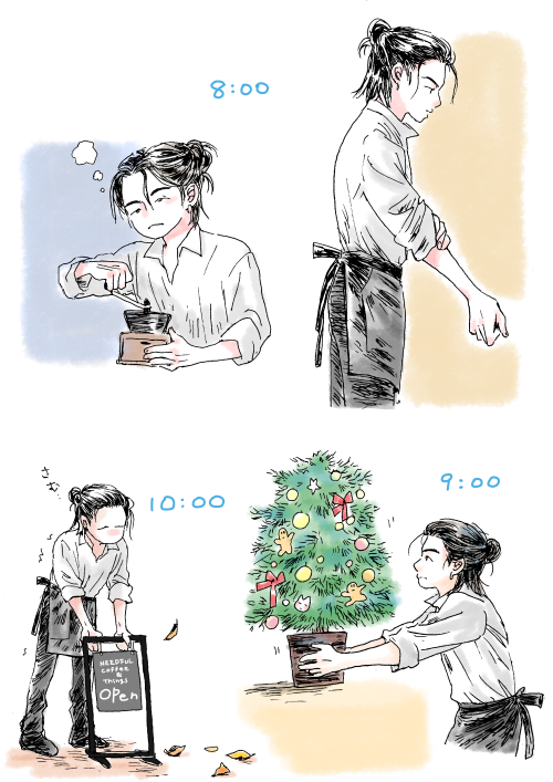 toya12_kp's tweet image. カフェ社長🐱⭐️