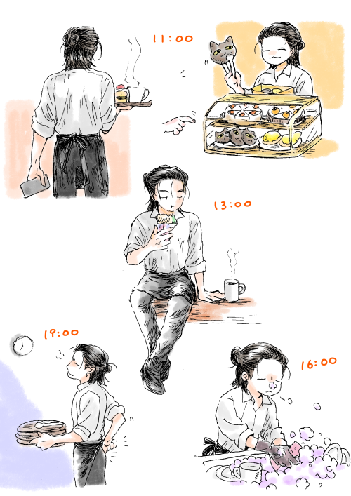 toya12_kp's tweet image. カフェ社長🐱⭐️