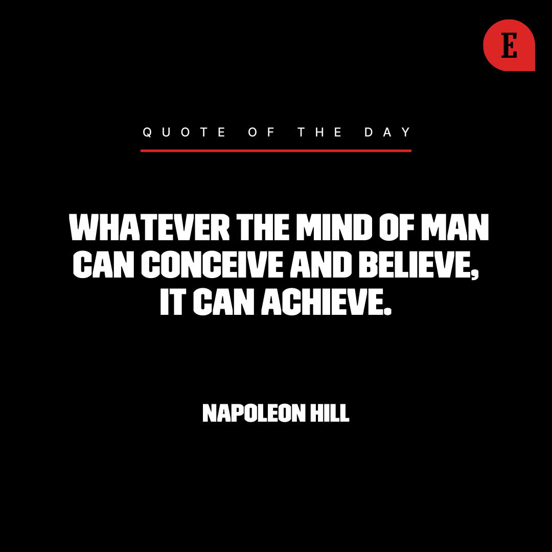If you can believe it, you can achieve it!
