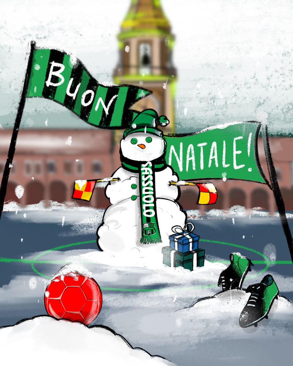 SassuoloUS's tweet photo. Che questo Natale porti gioia, serenità e la forza di inseguire i propri sogni, dentro e fuori dal campo 🌟

𝙄𝙡 𝙉𝙤𝙨𝙩𝙧𝙤 𝙉𝙖𝙩𝙖𝙡𝙚 🎄
#ForzaSasol 🖤💚 https://t.co/Jsclz874Zp