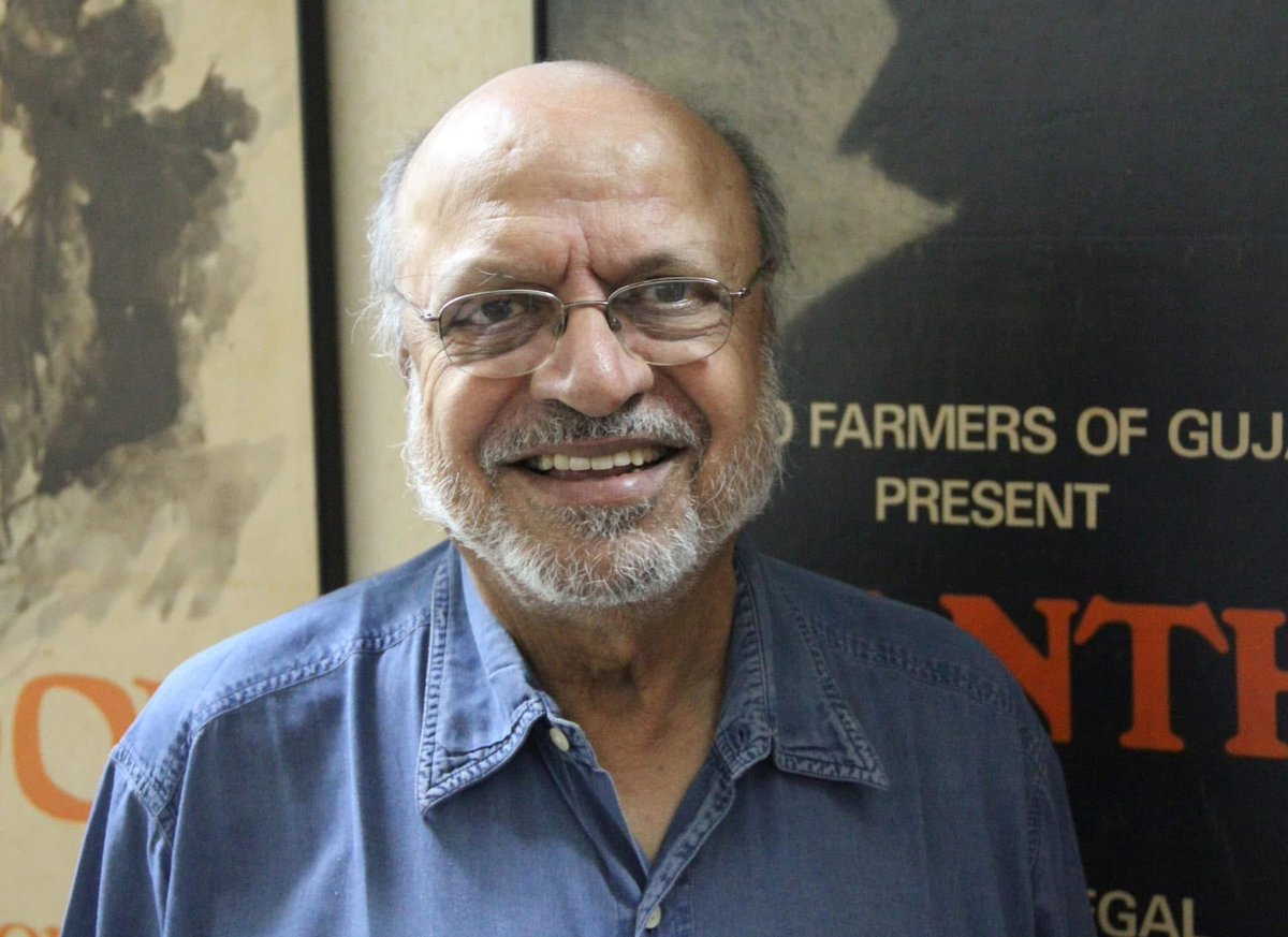 Your arthouse movies will forever inspire us. 
Rest in movies 🙏🏻
#ShyamBenegal 💔