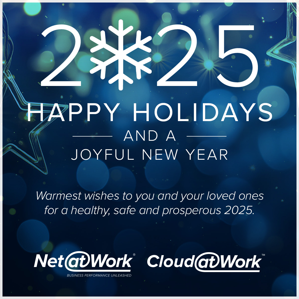 Wishing you and yours a happy holiday season and a joyful New Year!