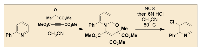 OrgSynth's tweet photo. meta-C-H Halogenation of pyridines, quinolines, and isoquinolines: meta-chlorination of 2-phenylpyridine
Pengwei Xu and Armido Studer
https://t.co/g2tpo6duGB https://t.co/n0jC0CXZih