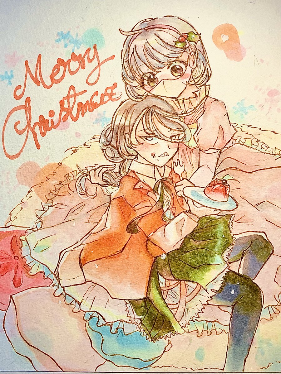 Merry Christmas🎄
#暗号学園のいろはFA
#クリスマス2024
#クリスマス
