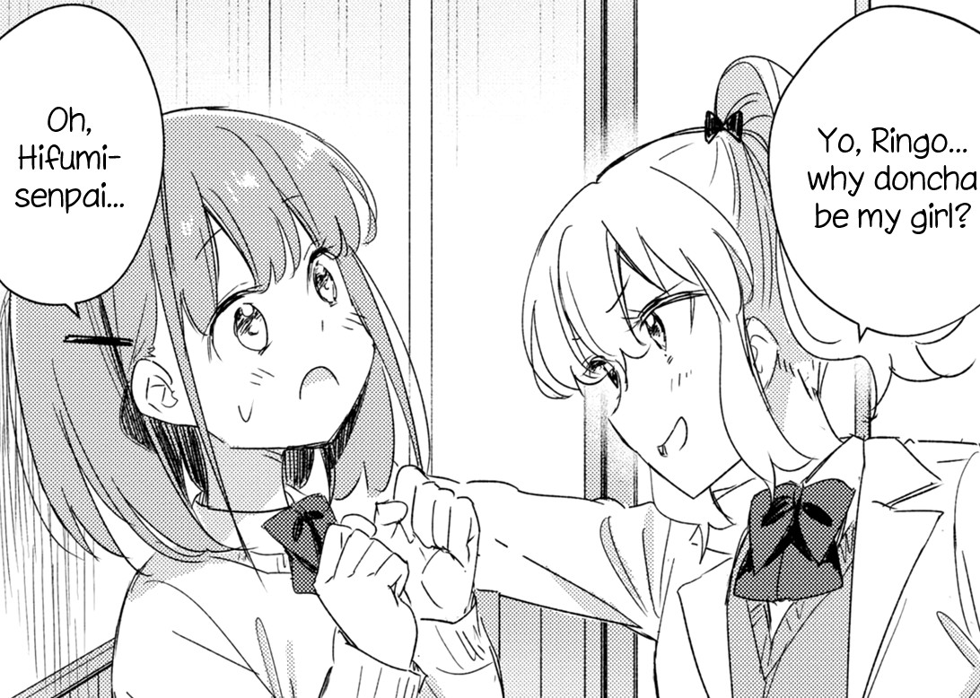 Evildeadfan102's tweet image. I read Please Spoil Me, Hinamori-san! Chapter 19. #Pleasespoilmehinamorisan #chapter19 #yuri #lgbt #manga