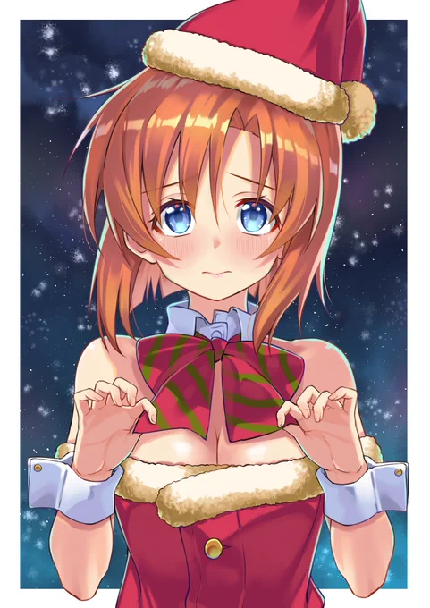 クリスマスサンタレナちゃん#Xmas #竜宮レナ #ひぐらしのなく頃に 
