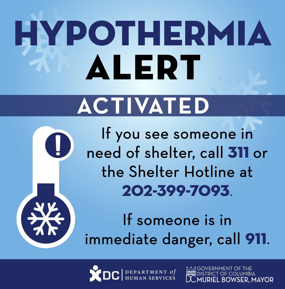 DC Department of Human Services tweet media