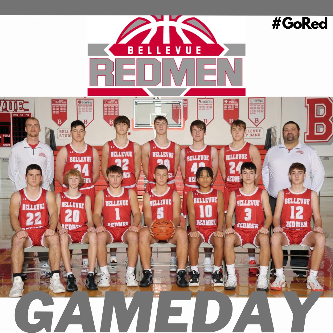 bcsredmensports's tweet photo. Good luck Redmen Basketball &amp; Cheer tonight vs Eastwood.  Tonight's triple header will tip at 4:30p.  #GoRed🅱️ https://t.co/eUSXM7Ldb4