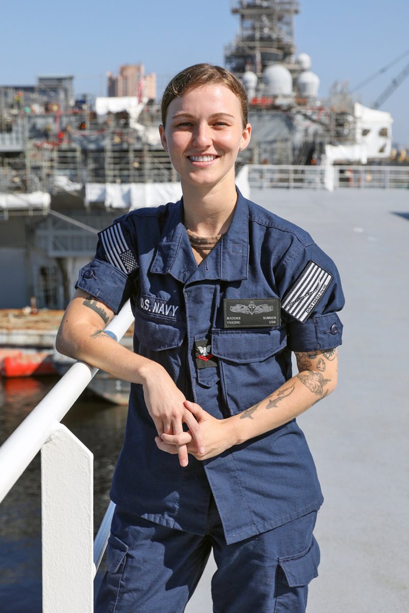 NTAG Southwest (@nrd_sandiego) on Twitter photo #Escondido native serves aboard #USNavy #Warship #USSKearsarge #LHD3
YN2(SW) Brooke Sumner
2014 Escondido Adventist Academy
“Serving in the Navy means that you are part of a team, who always have your back."
navyoutreach.blogspot.com/2024/09/escond…
#ForgedBytheSea #AmericasNavy <a href="/NETC_HQ/">Naval Education and Training Command</a> <a href="/USNavy/">U.S. Navy</a> #Escondido native serves aboard #USNavy #Warship #USSKearsarge #LHD3
YN2(SW) Brooke Sumner
2014 Escondido Adventist Academy
“Serving in the Navy means that you are part of a team, who always have your back."
navyoutreach.blogspot.com/2024/09/escond…
#ForgedBytheSea #AmericasNavy <a href="/NETC_HQ/">Naval Education and Training Command</a> <a href="/USNavy/">U.S. Navy</a>