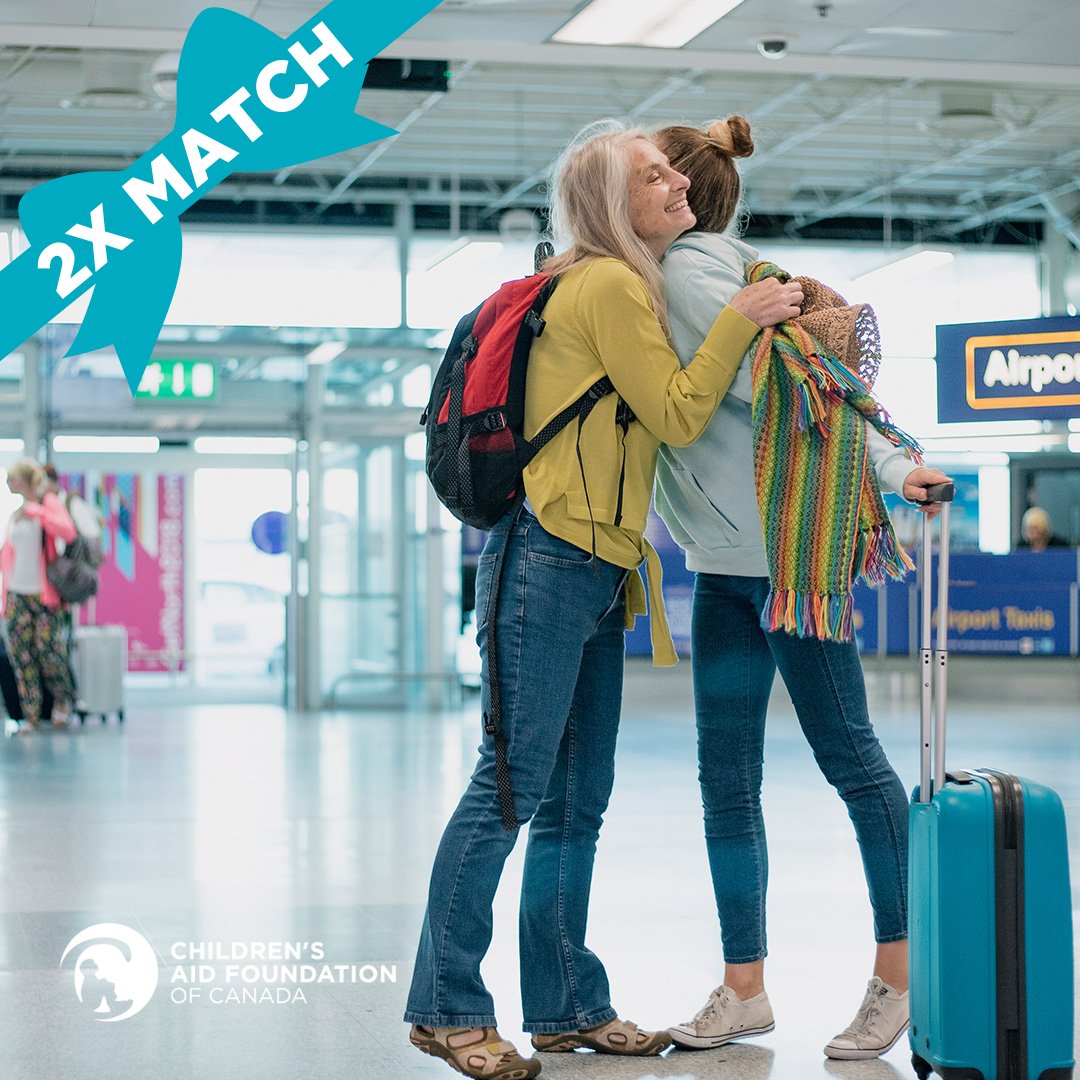 The holiday season can be challenging for youth in care who may be unable to visit loved ones. Your gift can make a difference by covering travel expenses. Every donation will be MATCHED by our donors Joe and Laurissa Canavan. Give the gift of travel: bit.ly/4fe6R3c
