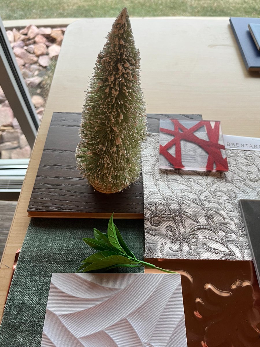 🎄 Happy Materials Monday from Team TSP! ❄️

This week, we’re embracing the cozy elegance of winter with materials inspired by the holiday season. Think rich, velvety reds, frosty whites, and shimmering metallics that bring warmth and sparkle to every space. From textured wood...