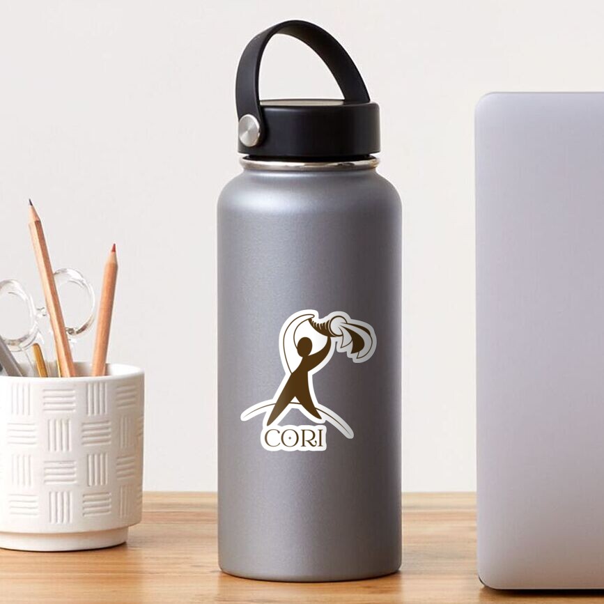 Thirsty? Pretty sure that's because you don't have this CORI sticker on your water bottle yet, inspiring you to stay hydrated all day. Shop at: redbubble.com/people/RILibra…