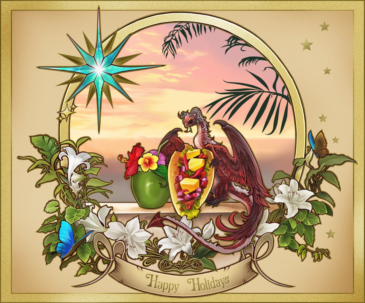 ~✧✵✧~
“A thousand-year war cannot be ended in a day. It may take generations. What thou dost begin, thy children must continue. Entrust unto them thy hopes and dreams, that peace may reign again...and forevermore.”

#HappyHolidays #Starlight #BigFatTacos #FFXIV #FF14 #Azdaja