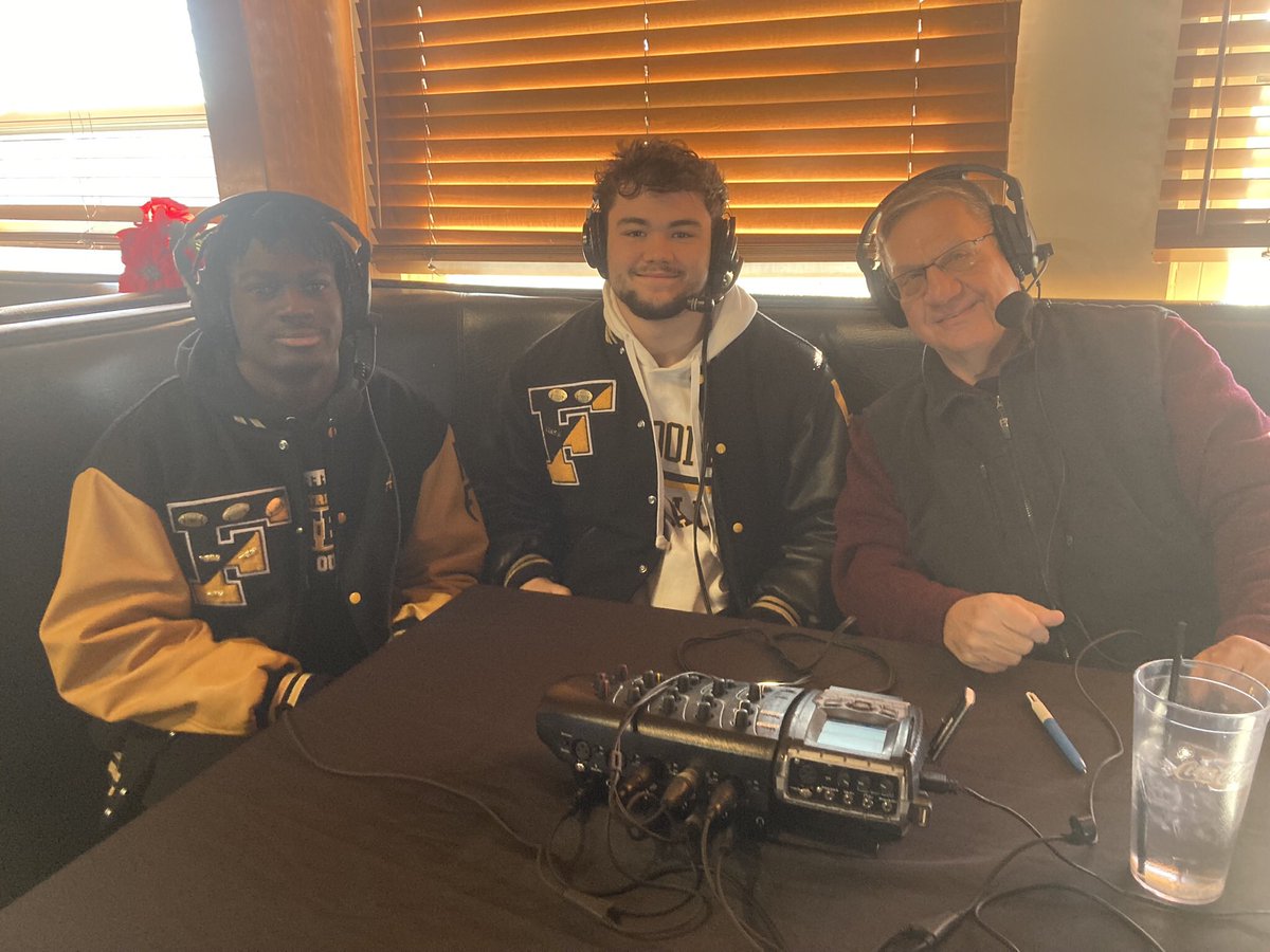 Keith Groller (@keithgroller) on Twitter photo PATRIOT PAIR
Going back to Sunday’s Calling All Sports football awards show on <a href="/LVFoxSports/">Fox Sports Radio 94.7FM & 1230AM</a> at the Clubhouse Grille. <a href="/aaron_beete/">Aaron Beete</a> was honored as one of our top EPC players and <a href="/HSporka/">Hunter Sporka</a> was saluted as our 🏈 ambassador of the year. Both are great <a href="/FHSFBBGGC/">Freedom High School Football Bethlehem, PA</a> products PATRIOT PAIR
Going back to Sunday’s Calling All Sports football awards show on <a href="/LVFoxSports/">Fox Sports Radio 94.7FM & 1230AM</a> at the Clubhouse Grille. <a href="/aaron_beete/">Aaron Beete</a> was honored as one of our top EPC players and <a href="/HSporka/">Hunter Sporka</a> was saluted as our 🏈 ambassador of the year. Both are great <a href="/FHSFBBGGC/">Freedom High School Football Bethlehem, PA</a> products