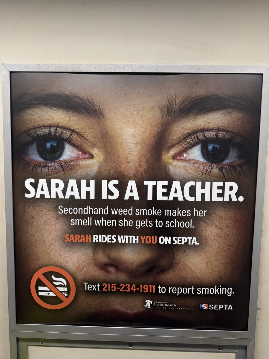 DymondDigital's tweet photo. @SEPTAPHILLY this is so small to the stuff I witness and endure on the Blue &amp; Orange Line. What are we doing about folks doing drugs and sleeping on the floors of the trains? https://t.co/14S27yHVST