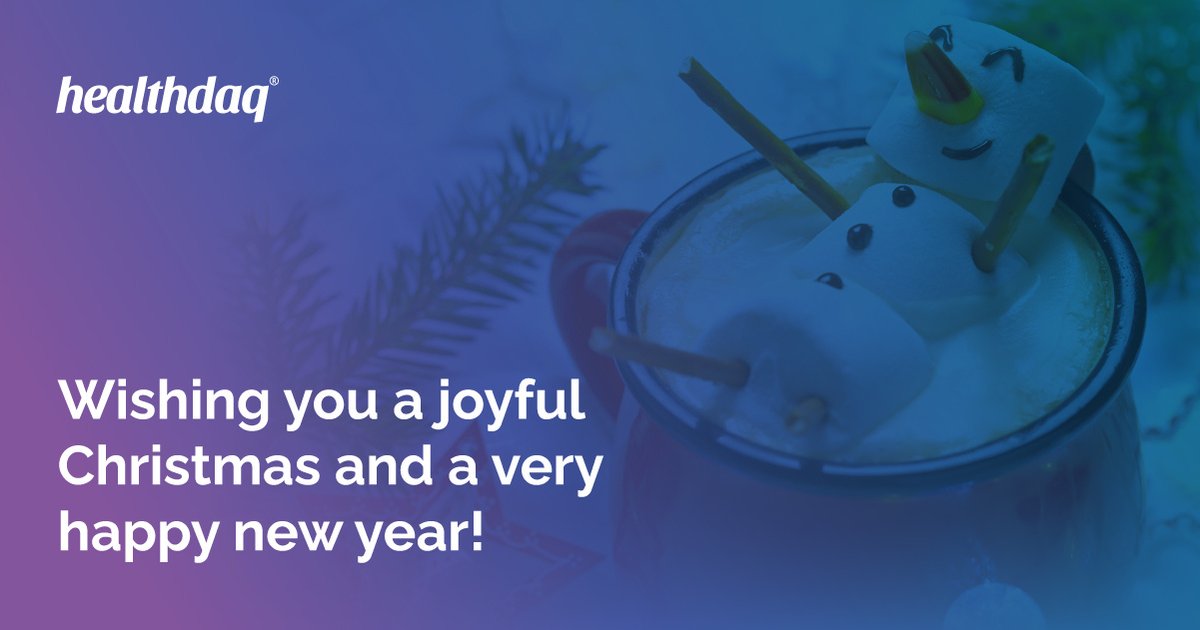 Wishing you a wonderful festive season and a happy new year from all of us at Healthdaq®. An extra special thank you to all health and social care staff working hard to keep us safe this holiday season!

#MerryChristmas #HappyNewYear