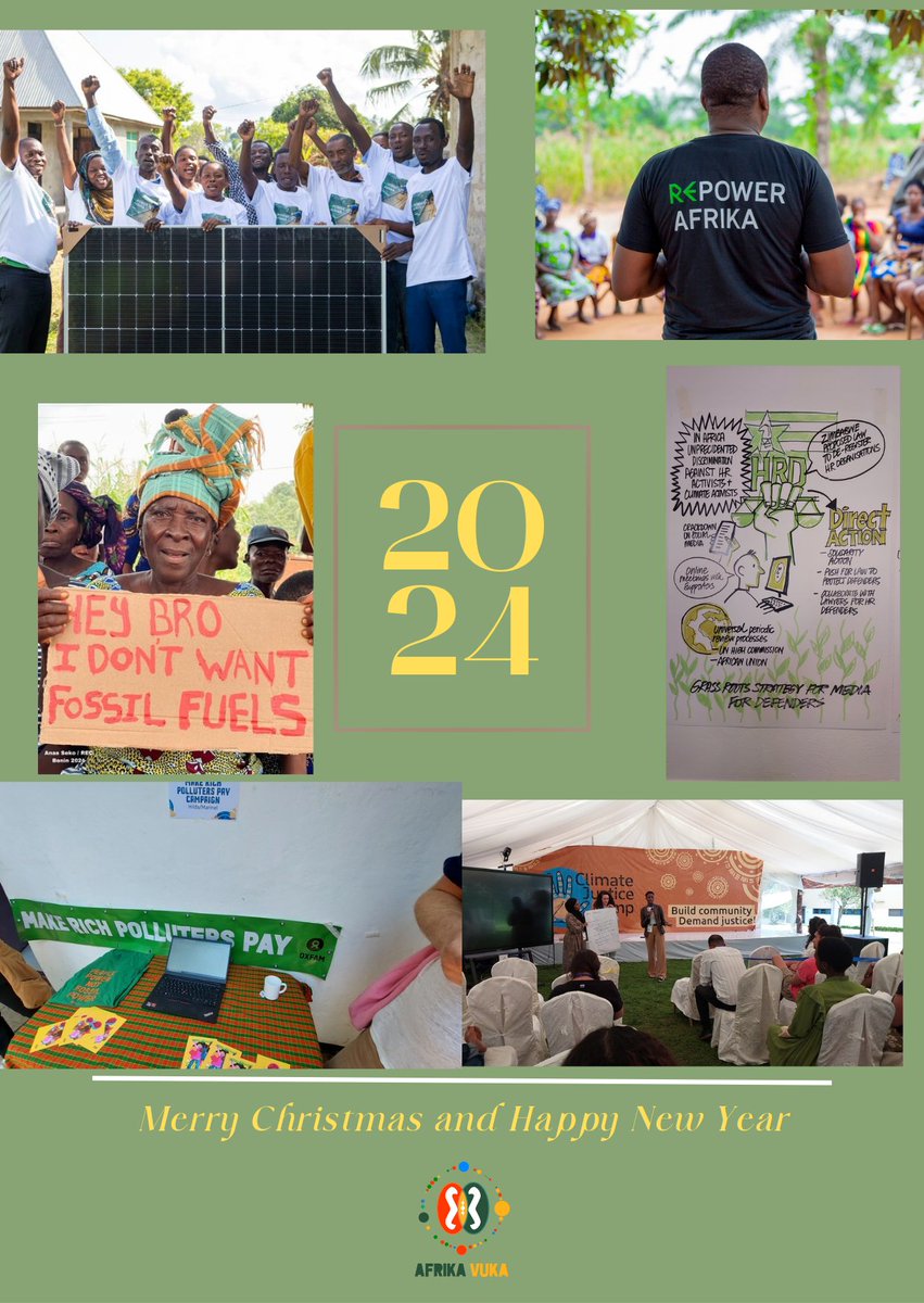 AfrikaVukaNet's tweet photo. Happy and blessed holidays! As you take time to rest and reset ,can you remember your favourite organisational highlight of the year 2024? - share photo and caption in the thread below #AfrikaVuka https://t.co/4hlCH3lVf2