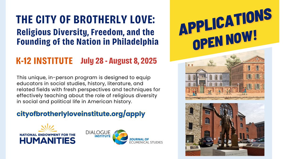 Dialogue Institute at Temple University tweet media