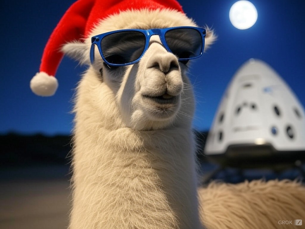 LaserLlamaZ's tweet photo. 🦙⚡ Mondays aren’t so bad when your moon mission is powered by  $LLAMAZ — and X is the platform to beam us there. 🚀🌌 

#LaserLlama #MondayBeams #CountdownToCookies #LaserLlama #MoonMission #BeamToTheMoon #LaserLlama #WeekendZaps #SpaceX  #BeamBetter #LLAMAZToTheMoon #LaserLlama #LLAMAZToTheMoon #LLAMAZLaunch #BeamToTheMoon