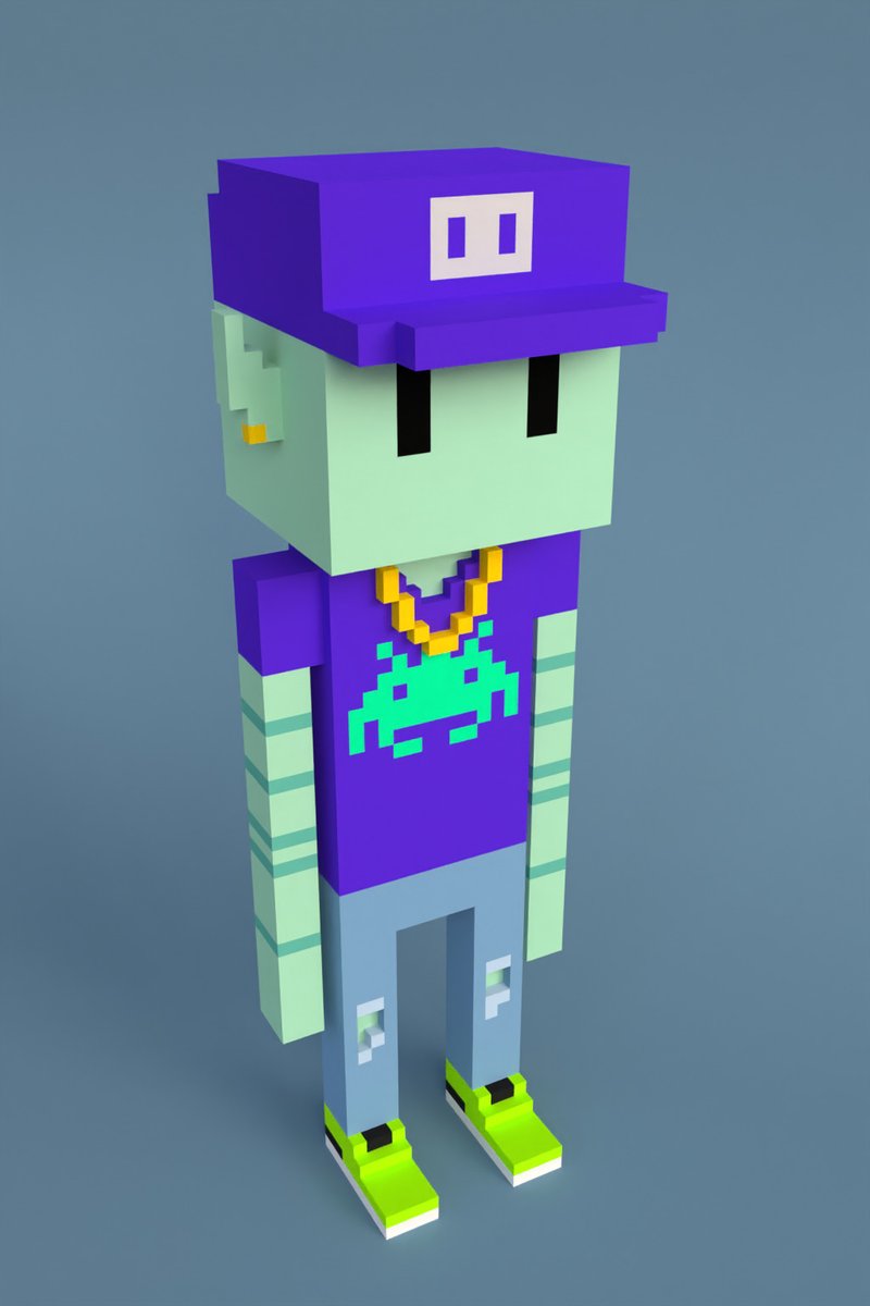 sergitosergito's tweet photo. 1/ All NFT pfps derive inspiration from Punks, but only Meebits have the same Larva Labs provenance.

Here's a thread of my favorite Punk traits found within the @MeebitsNFTs collection.

Purple cap, earring, and gold chain on an Alien-inspired visitor: https://t.co/q8f1M2GgTd