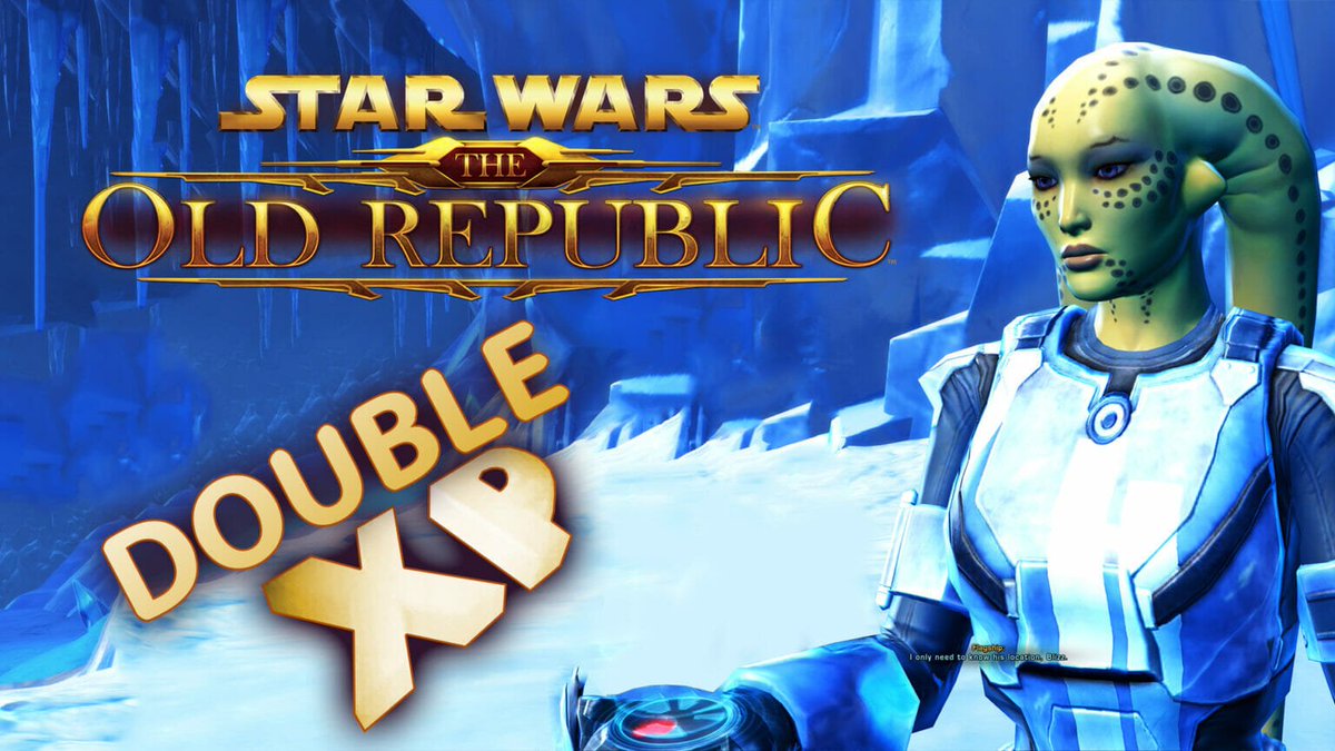 The #SWTOR Double XP event is live! 

until January 2, 2025