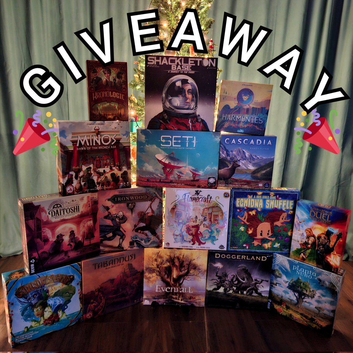 🌍 Worldwide 🌍
To be in with a chance of winning one of these games.
1) follow me  2) tag a friend   3) in the a comment tell me which game! 
(See Facebook for T&amp;Cs) closes 4th January.