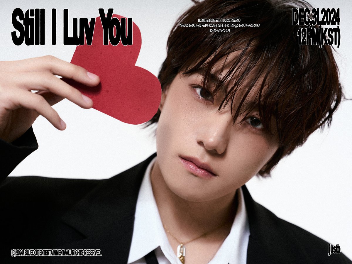 JUSTB_Official's tweet photo. JUST B Digital Single [Still I Luv You]

CONCEPT PHOTO
#시우 #SIWOO

🖤2024.12.31 12PM (KST)

#JUSTB #저스트비
#StillILuvYou #스아럽 #2024_12_31_12pm https://t.co/weDCDTY0wt