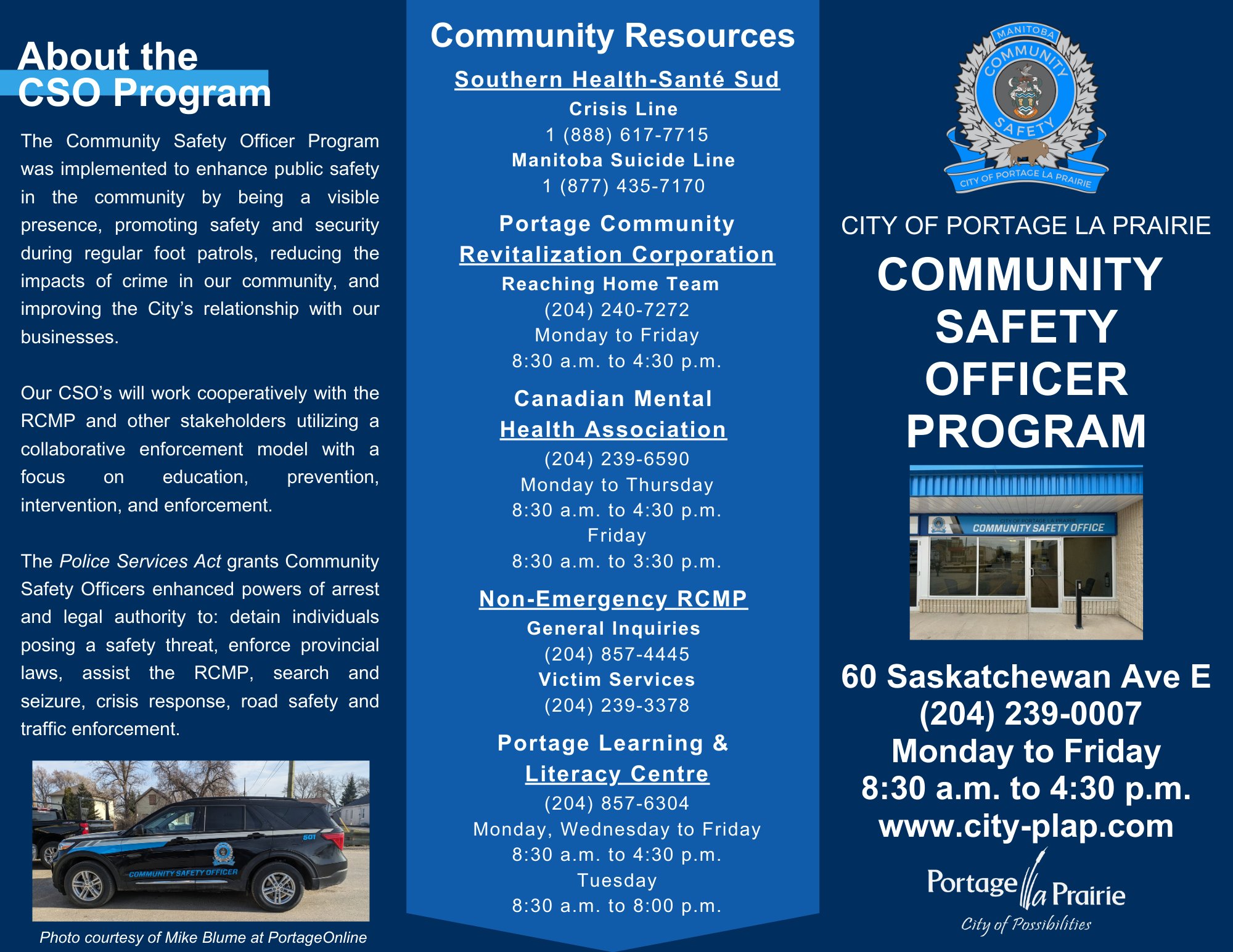 City of Portage on X: &ldquo;Everyone has a right to feel safe in their 