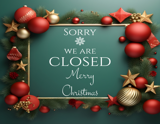 The Monona County Zoning/Environmental Health office will be closed December 24-26, normal hours on December 27.  Have a Merry Christmas🎄