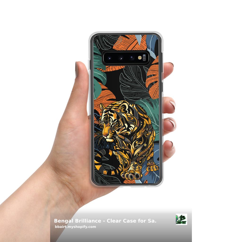 thebbairt's tweet image. Unleash the majestic beauty of the Bengal tiger with 'Bengal Brilliance: The Cubist Tiger' case for your Samsung®! This unique piece by #UniqueExpressions is a vibrant blend of art &amp;amp; protection. Grab yours today for $29.99! 🐯📱✨ #Jessette #PhoneCovers shortlink.store/seaj2ojglejr