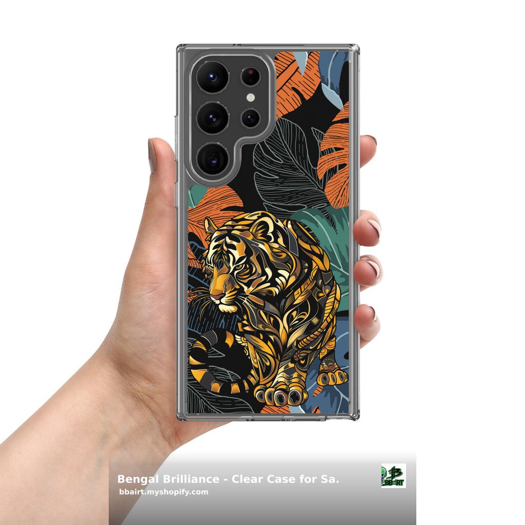 thebbairt's tweet image. Unleash the majestic beauty of the Bengal tiger with 'Bengal Brilliance: The Cubist Tiger' case for your Samsung®! This unique piece by #UniqueExpressions is a vibrant blend of art &amp;amp; protection. Grab yours today for $29.99! 🐯📱✨ #Jessette #PhoneCovers shortlink.store/seaj2ojglejr