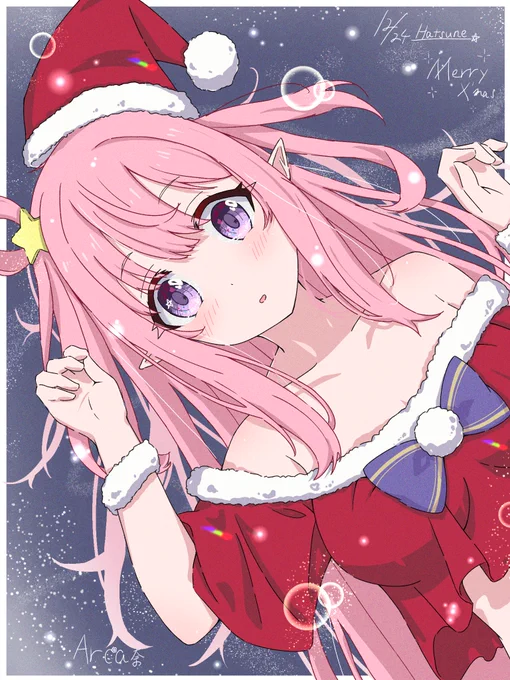 ハツネはぴば&amp;メリクリ#ハツネ誕生日#プリコネR 