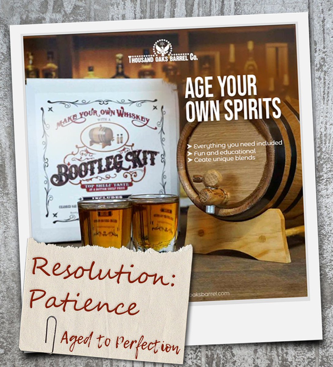1000_OaksBarrel's tweet image. Looking for a 2024 resolution? Learn a new skill: barrel aging! 🥃 Start with our mini barrels and see how patience can transform your spirits into something extraordinary.

#BarrelAging #CraftSpirits #ElevateYourExperience #1000OaksBarrel