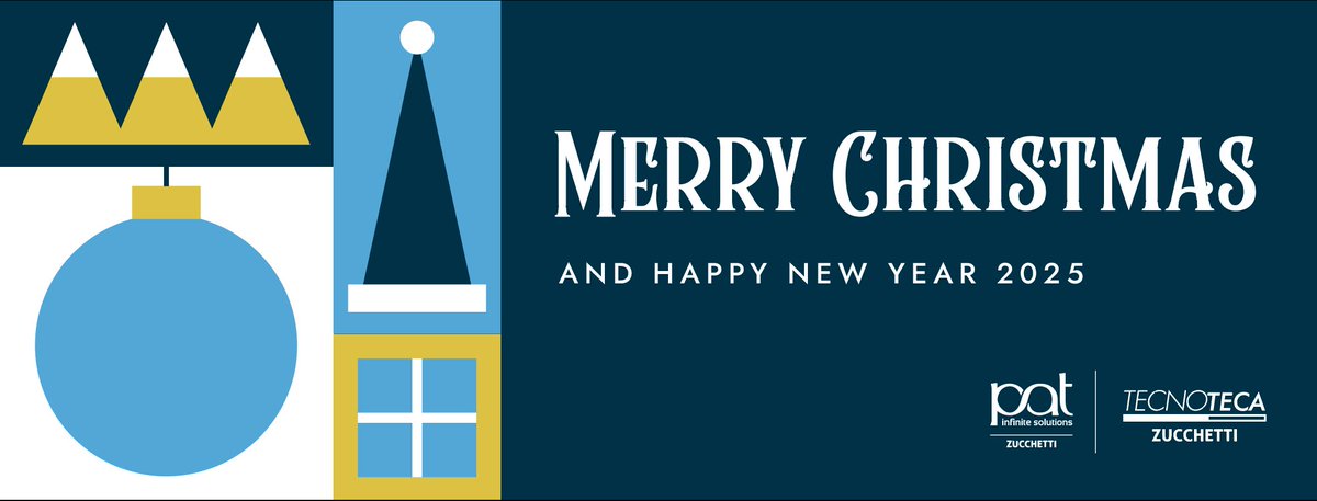 Merry Christmas and happy holidays from Tecnoteca and Pat! 🎁✨