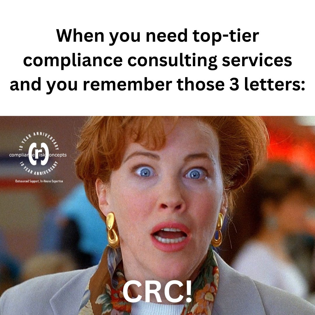 C_R_Concepts's tweet image. &quot;A lovely compliance consulting firm. Just for me.”

#MemeMonday
#ComplianceMeme #ComplianceHumor #ComplianceConsulting #ComplianceConsultingServices #CRC #ComplianceRiskConcepts