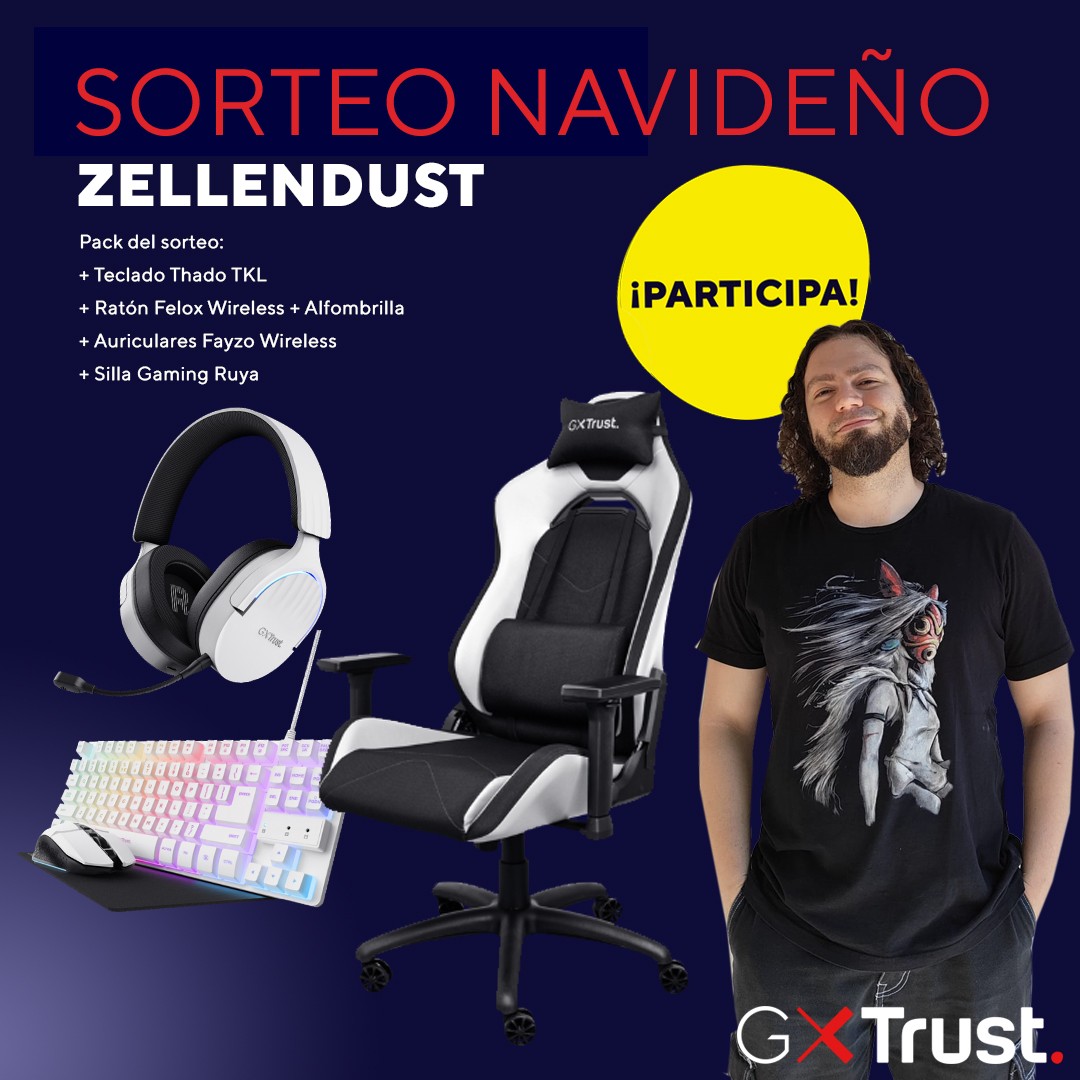 ZellenDust (@zellendust) on Twitter photo 🎄🎅 SORTEO NAVIDAD 🎄🎅
Gana este pack de accesorios #TRUST y pasa felices fiestas✨
Para participar:
👾 Sígueme y sigue a <a href="/Trust_Spain/">Trust España</a>
👾 RT tweet
👾 Menciona a dos amigos, sin límite de participación.
¡Suerte!
✨ Sorteo multired! También en Instagram✨ 🎄🎅 SORTEO NAVIDAD 🎄🎅
Gana este pack de accesorios #TRUST y pasa felices fiestas✨
Para participar:
👾 Sígueme y sigue a <a href="/Trust_Spain/">Trust España</a>
👾 RT tweet
👾 Menciona a dos amigos, sin límite de participación.
¡Suerte!
✨ Sorteo multired! También en Instagram✨