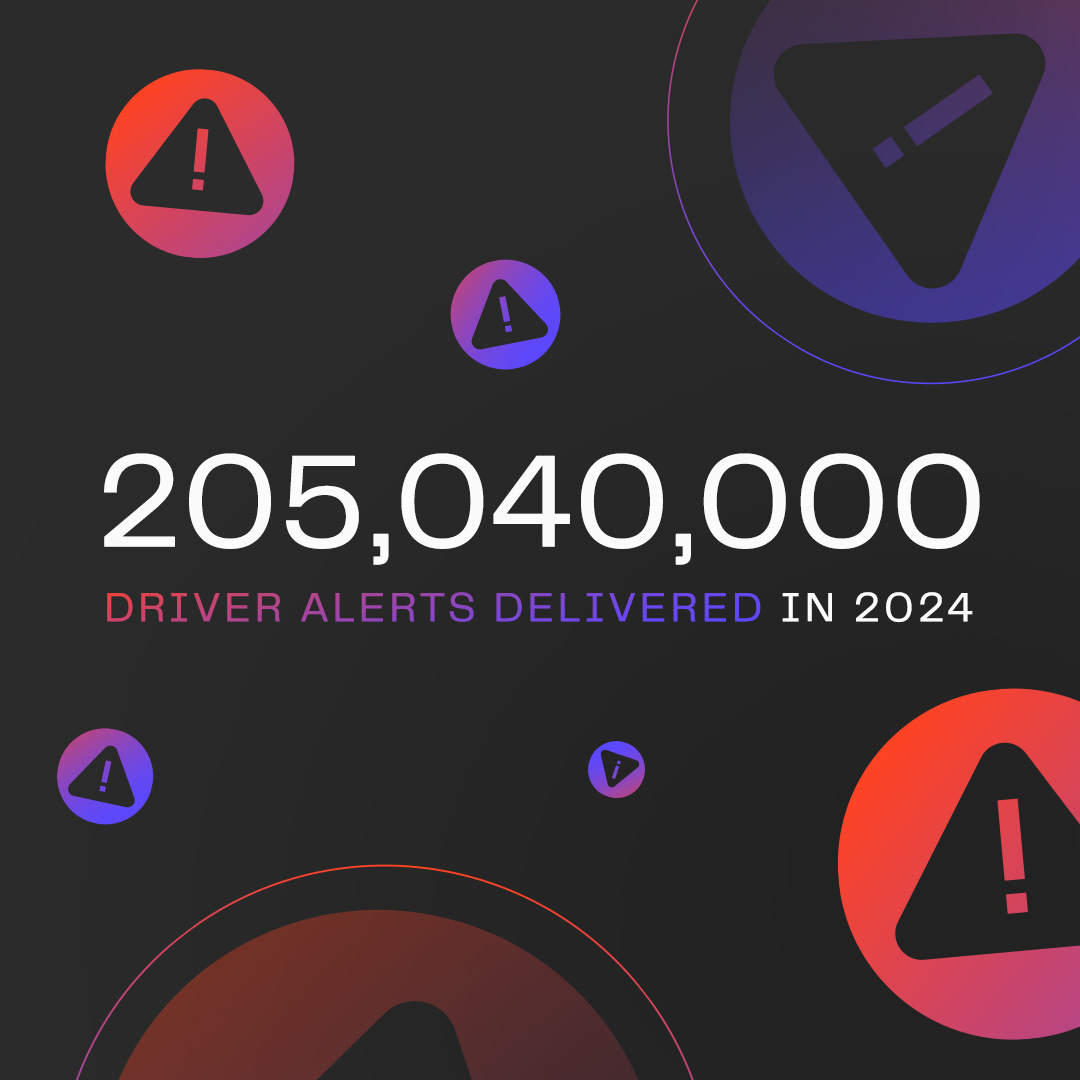 HAAS Alert's Safety Cloud® delivered over 205 million driver alerts directly to vehicles across the country. These alerts warned drivers about emergency vehicles, work zones, and other roadway hazards, ensuring everyone on the road stayed informed &amp; safe. 
haasalert.com/report/year-in…
